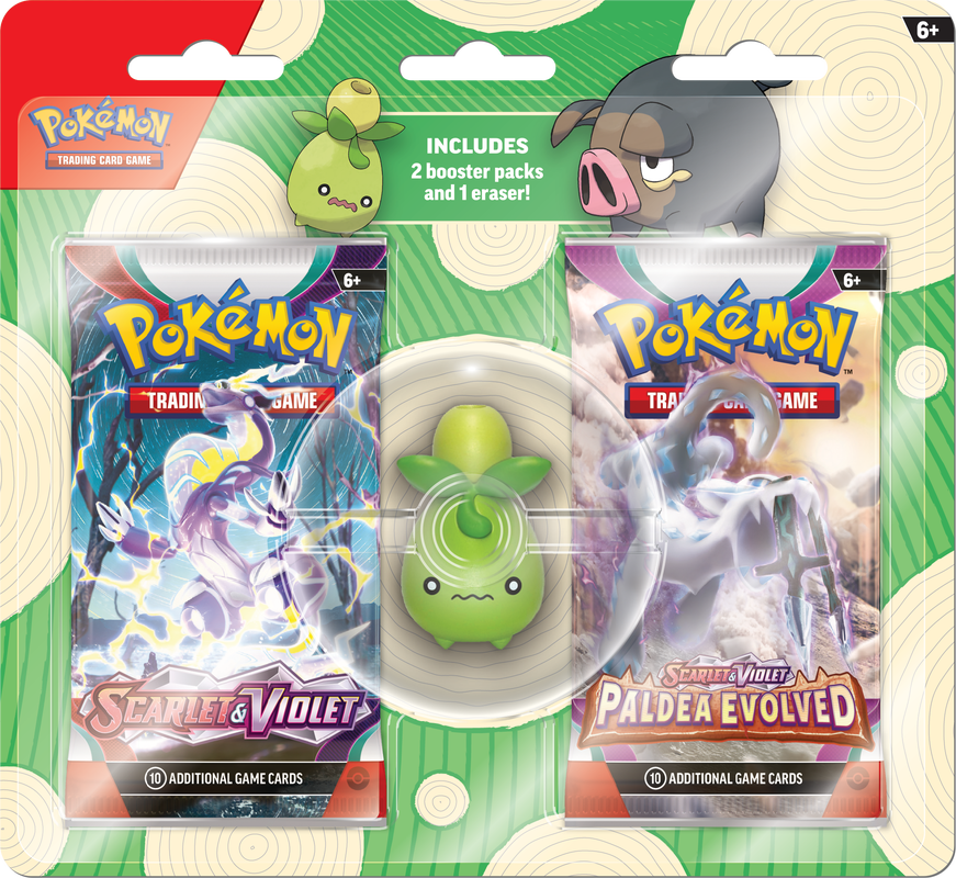 Pokemon TCG: Back to School 2023 Eraser Blister(820650852497)