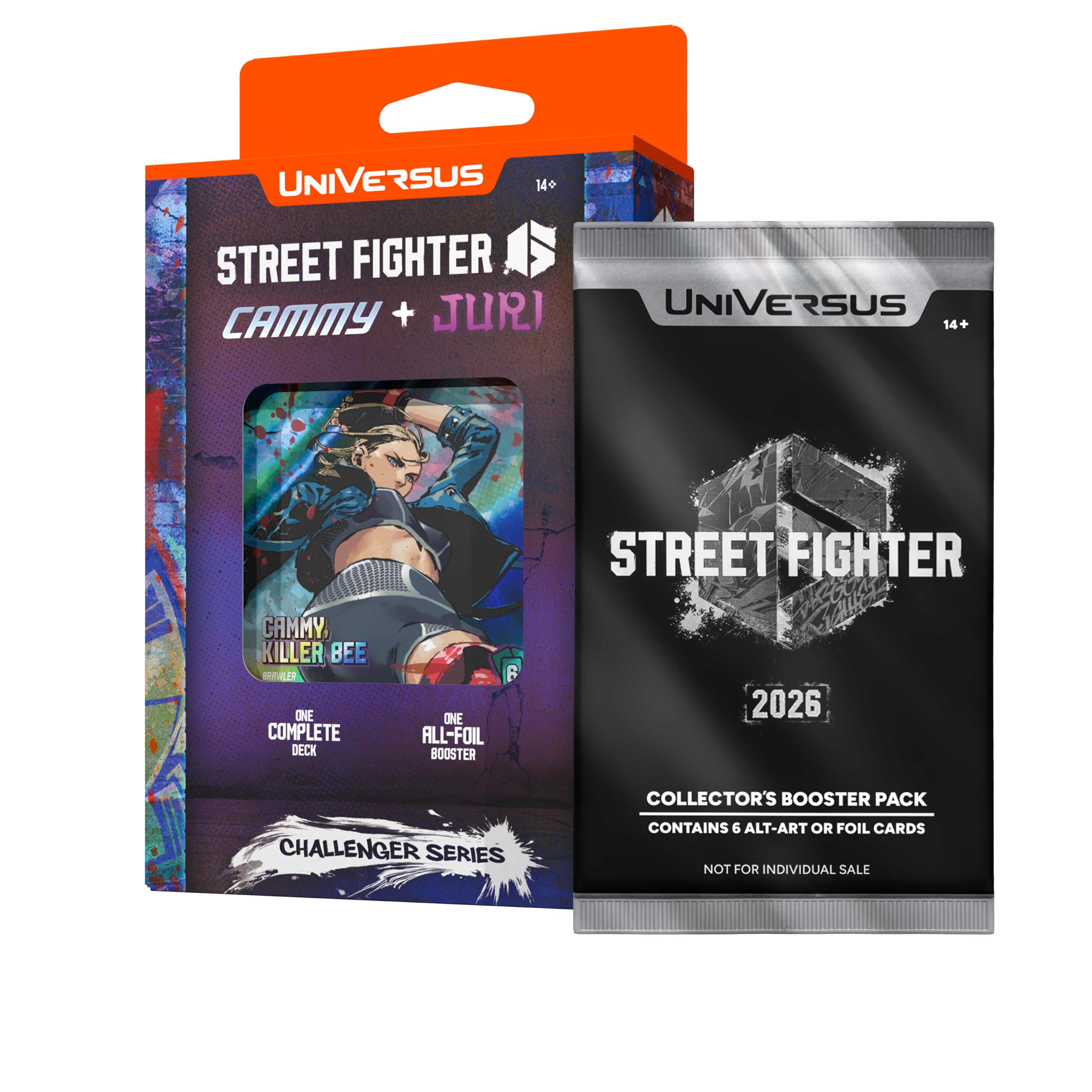 STREET FIGHTER 6 CHALLENGER SERIES #2 4CT DISPLAY