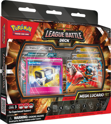 POKEMON FRENCH LEAGUE BATTLE DECK MEGA LUCARIO EX | 196214135086
