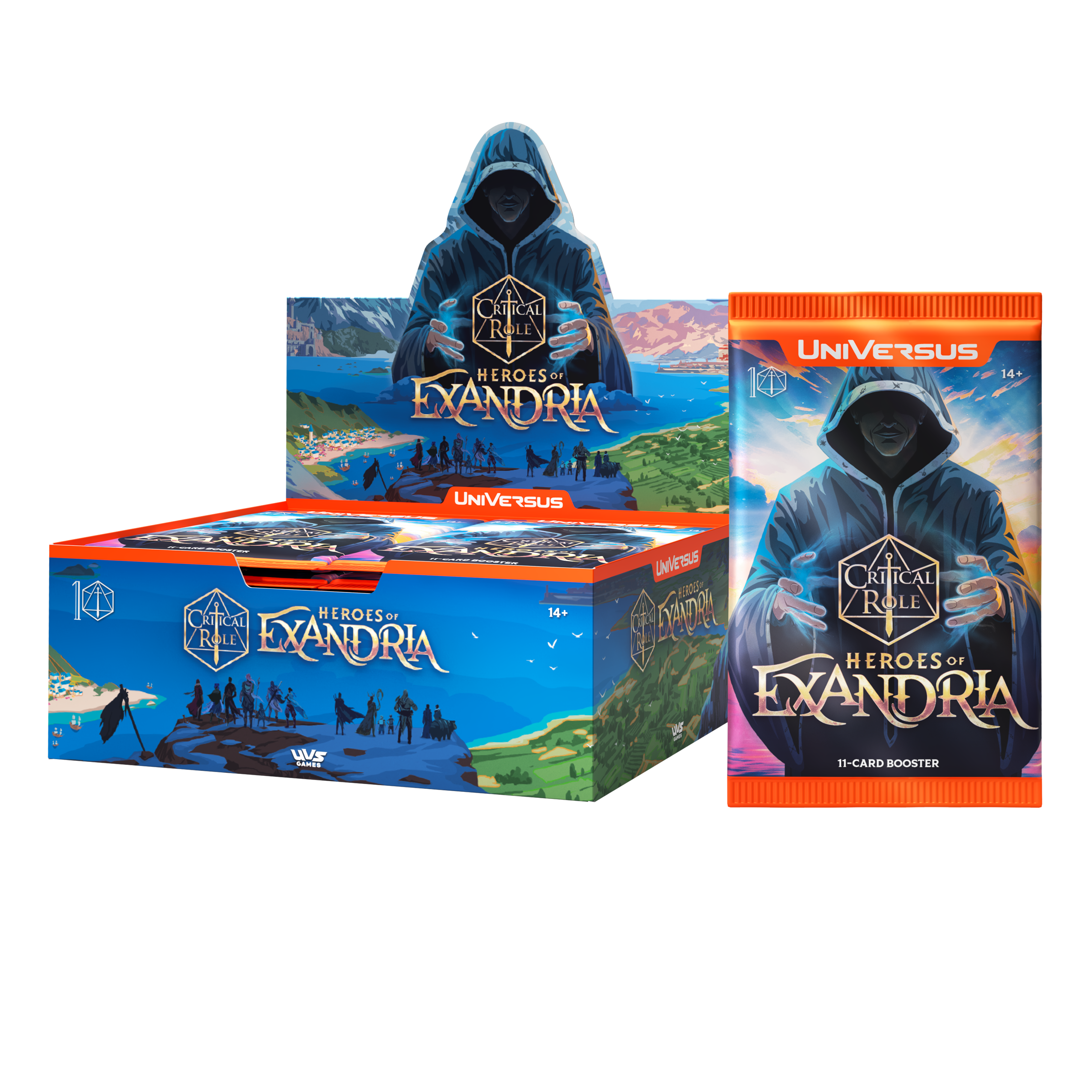 UniVersus CCG: Critical Role Heroes of Exandria- Booster Display | 810155271732
