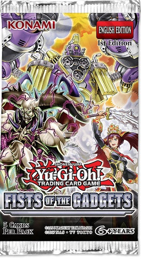 YGO FISTS OF THE GADGETS BOOSTER | 083717845232