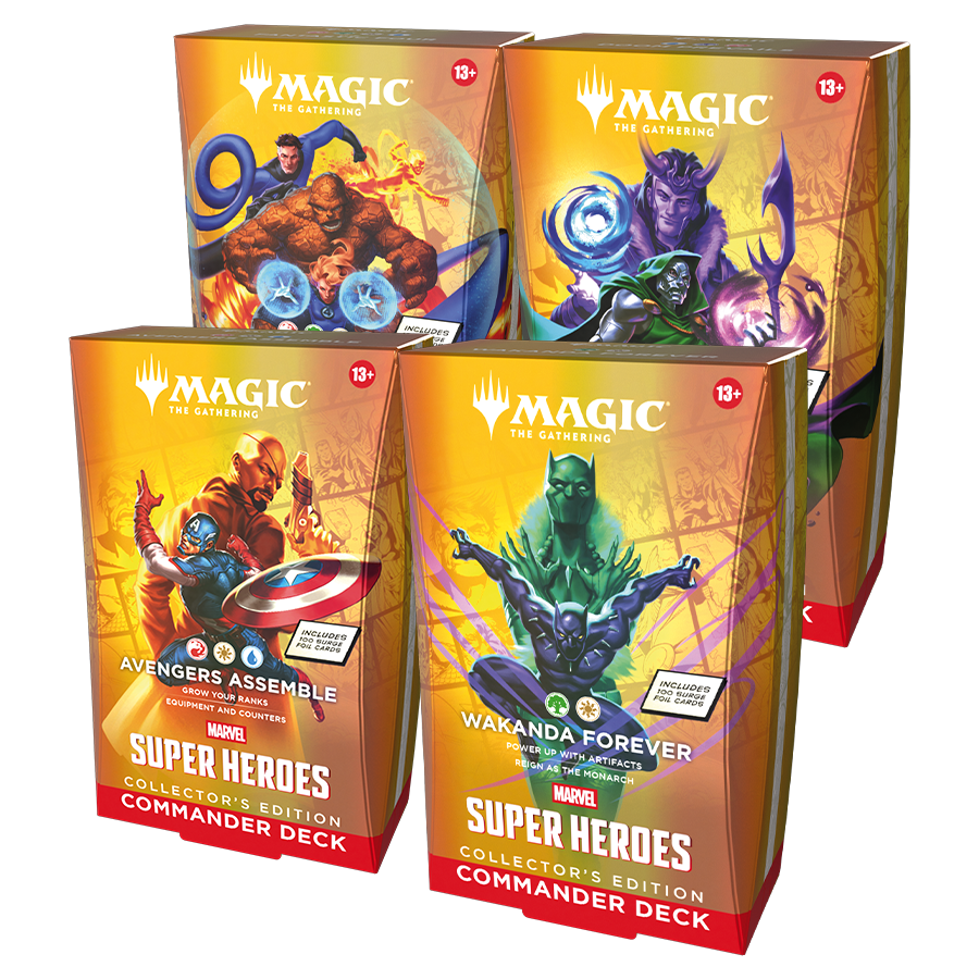MTG MARVEL SUPER HEROES COMMANDER COLLECTORS EDITION | 195166313092
