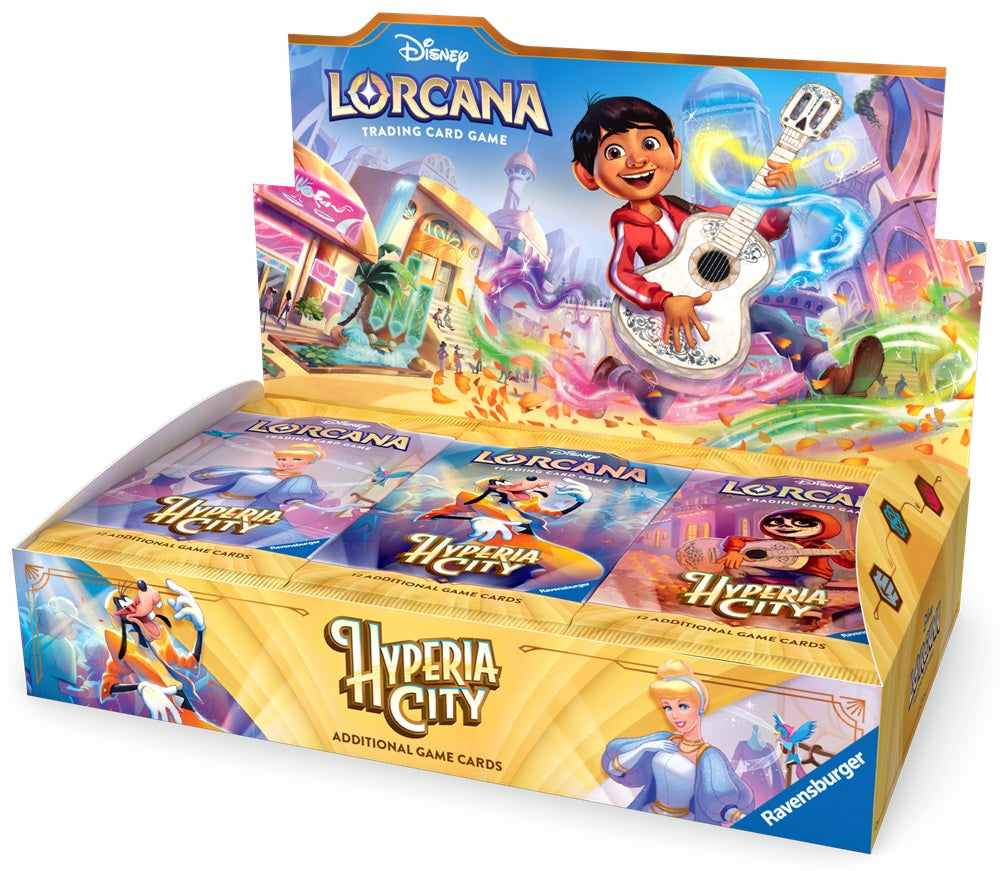 DISNEY LORCANA SET 14 HYPERIA CITY BOOSTER