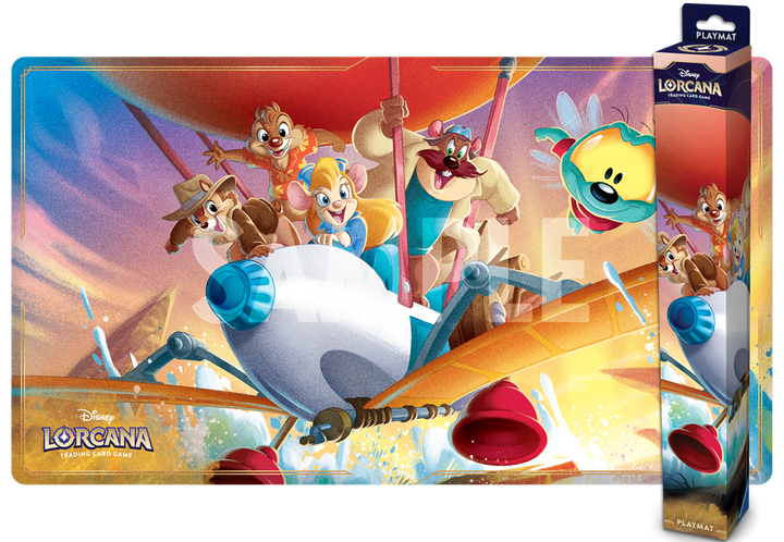DISNEY LORCANA PLAYMAT SET 8 MAT A RESCUERS | 4050368985392
