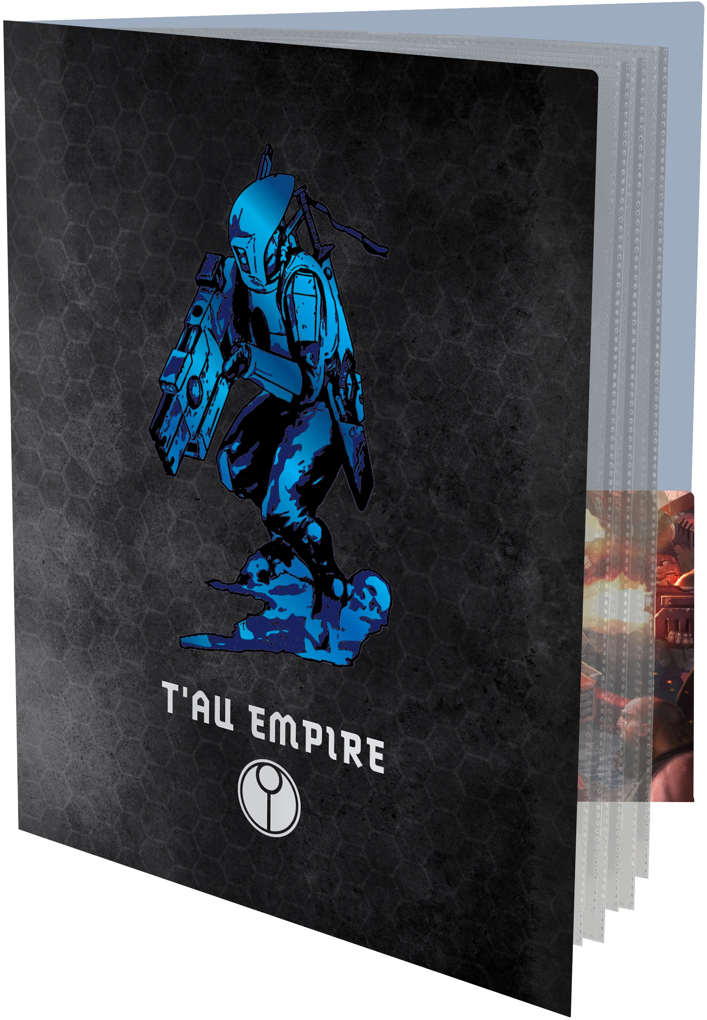 UP PORTFOLIO DATASHEET/INDEX CARD WARHAMMER 40K T'AU EMPIRE CODEX ALIGNED | 074427165550