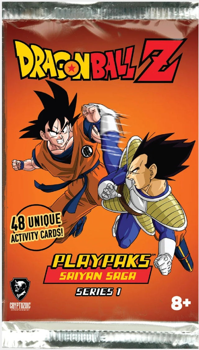 DRAGON BALL Z: SAIYAN SAGA PLAYPAKS SERIES 1 GRAVITY FEED