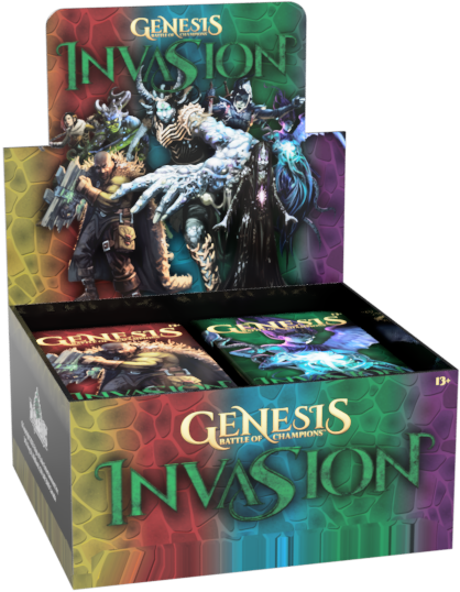 GENESIS: BATTLE OF CHAMPIONS INVASION BOOSTER BOX | 628942643231