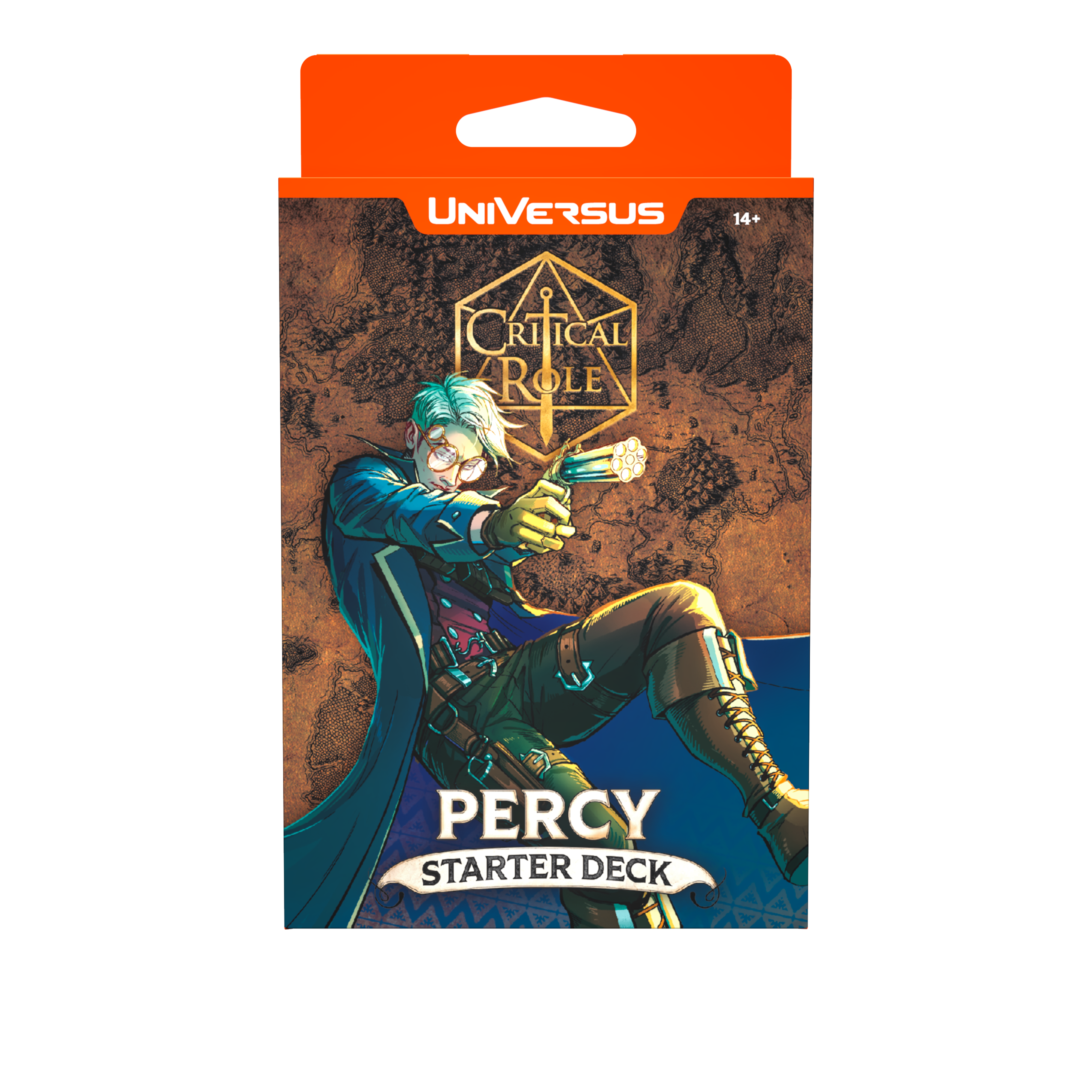 UniVersus CCG: Critical Role Heroes of Exandria- Starter Deck Display- Beau & Percy (8 Decks) | 810155271862