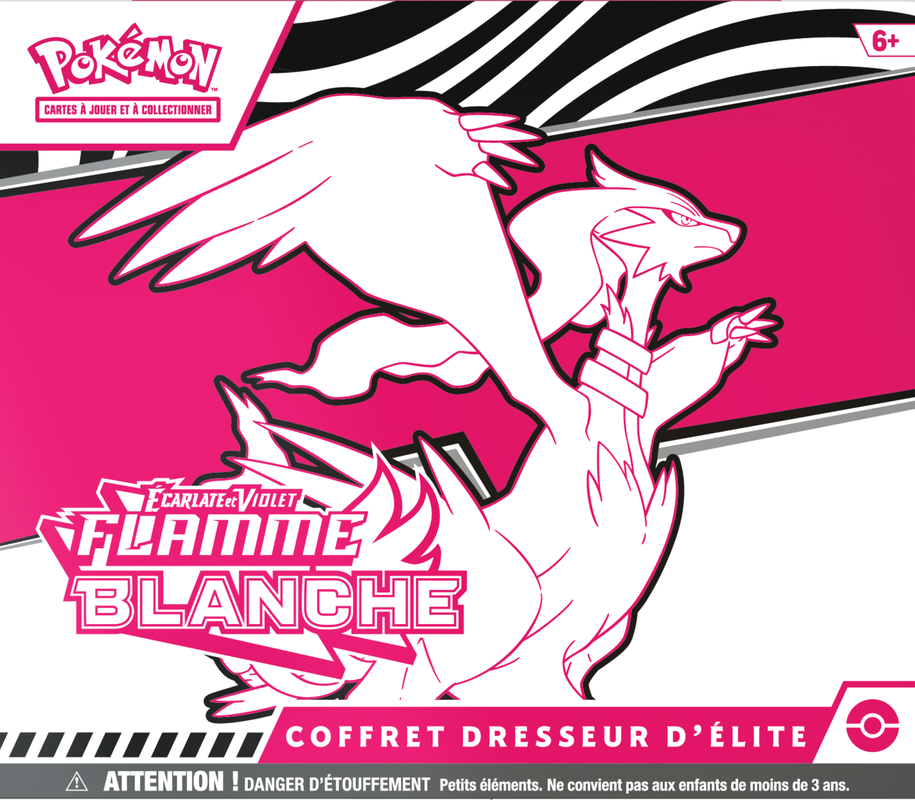 POKEMON FRENCH SV10.5 WHITE FLARE ELITE TRAINER | 196214113626