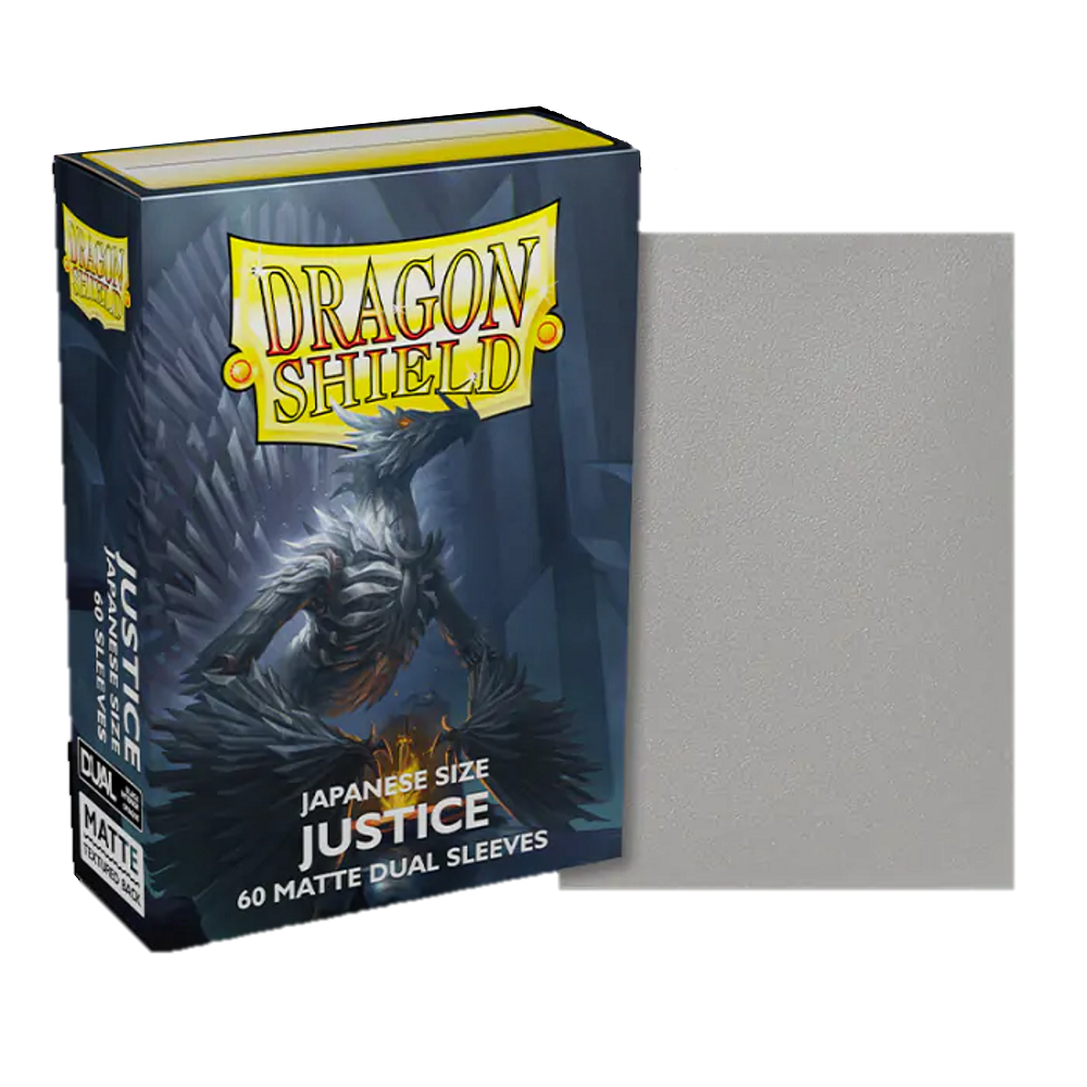 Dragon Shield Sleeves: Japanese DUAL- Matte Justice | 5706569151614