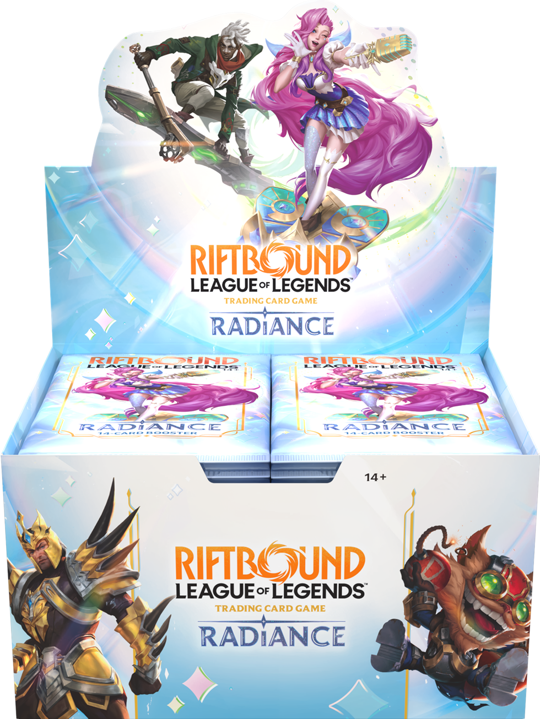 RIFTBOUND LEAGUE OF LEGENDS TCG RADIANCE BOOSTER DISPLAY | 810155276201