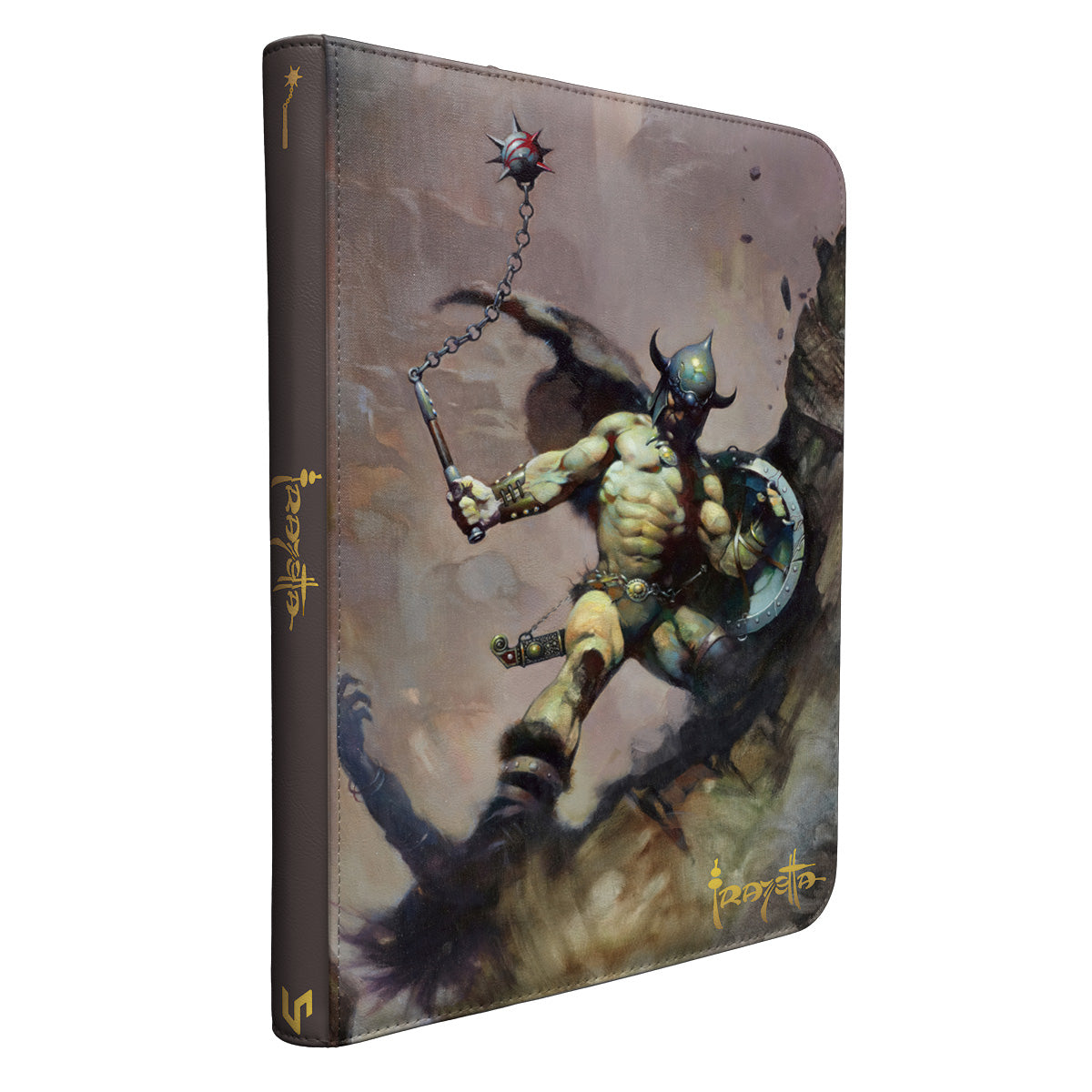 UP ZIP BINDER PRO 9PKT FRANK FRAZETTA WARRIOR WITH BALL AND CHAIN | 744271675300