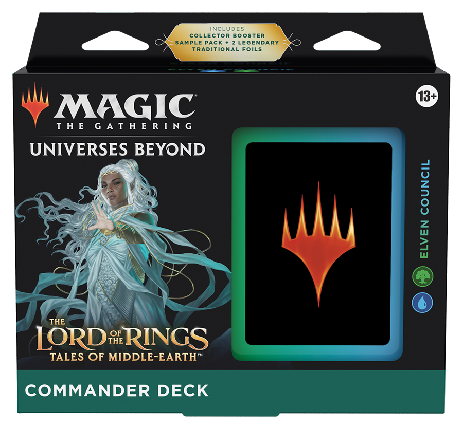 MTG: Lord of the Rings Tales of Middle-Earth Commander Deck Display | 195166205069