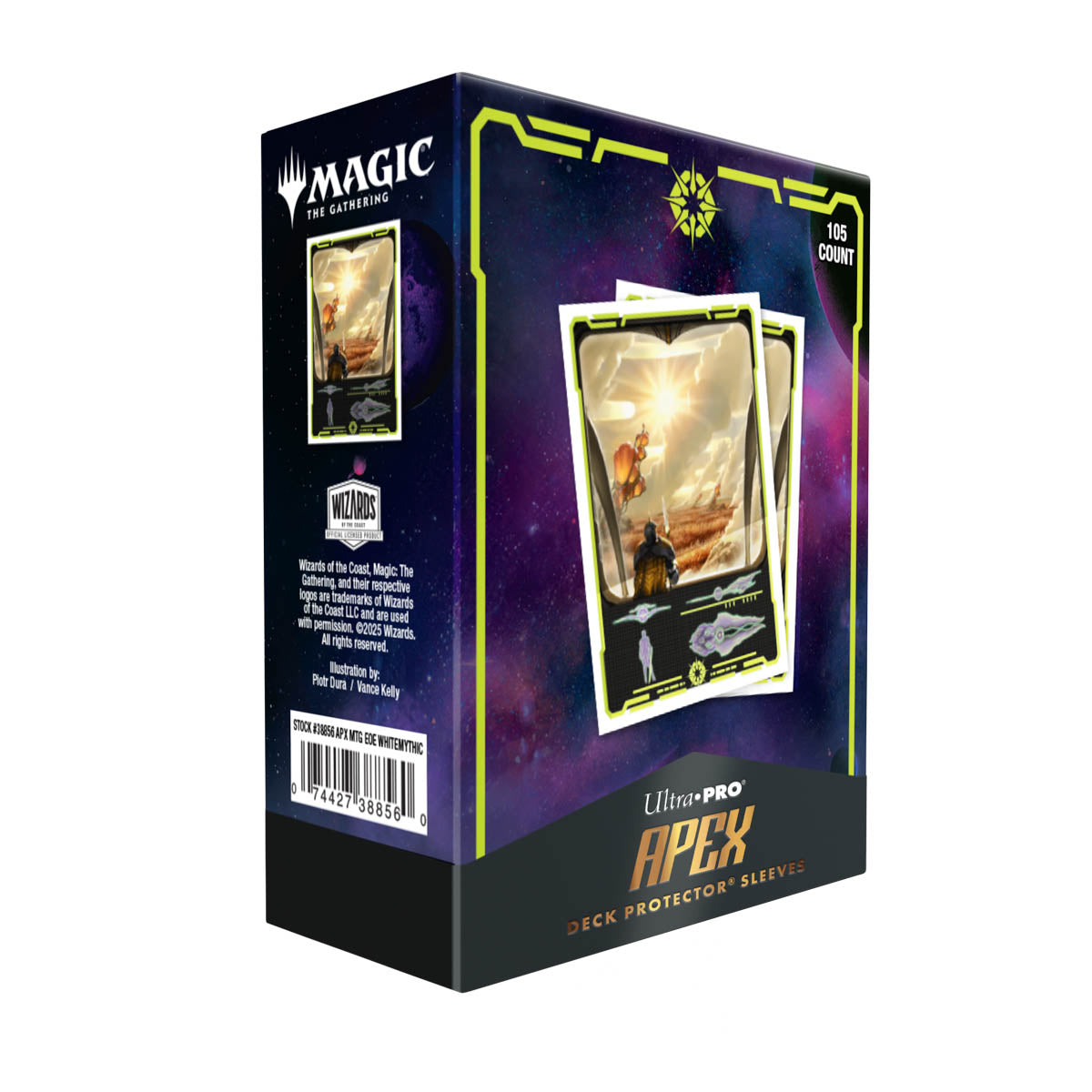 UP D-PRO APEX MTG EDGE OF ETERNITIES WHITE 105CT | 074427388560