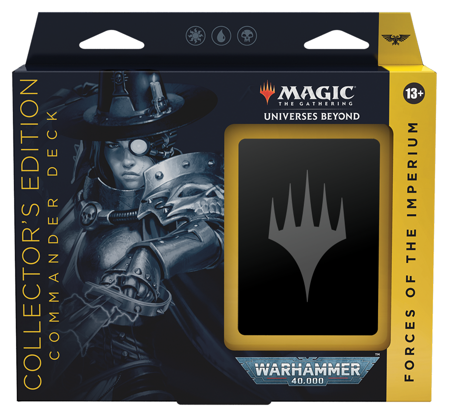 MTG WARHAMMER 40000 COMMANDER COLLECTOR ED DECK | 00195166173450