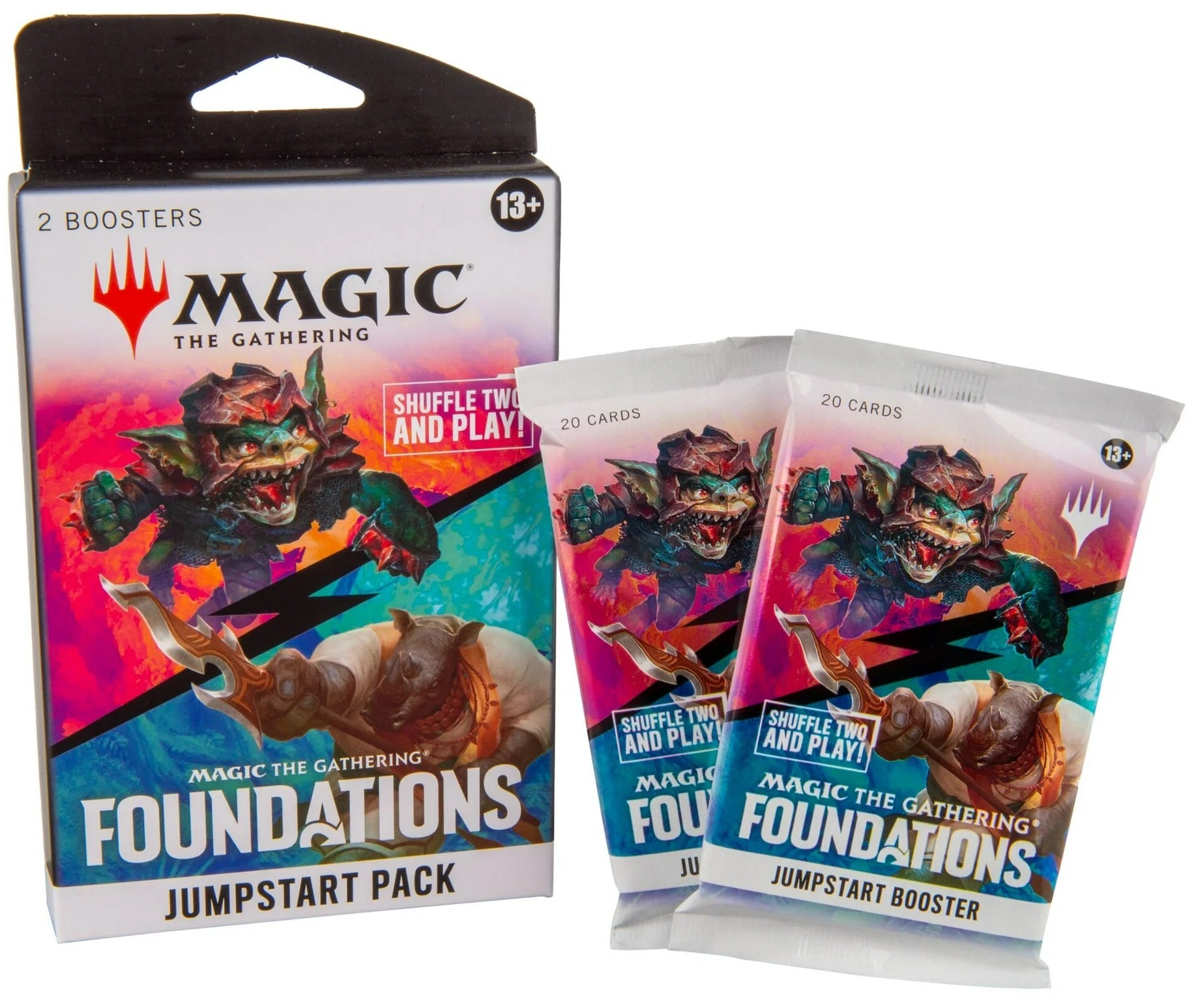 MTG FOUNDATIONS JUMPSTART 2 PACK BOOSTER 72CT CASE | 195166251745