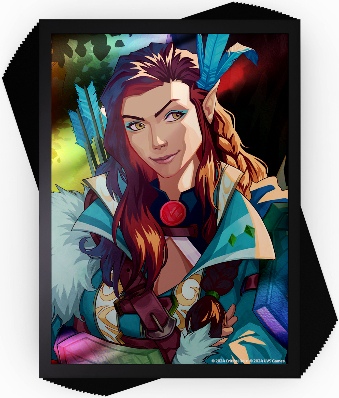 Card Sleeves: Critical Role- Vox Machina- Vex | 810155270414