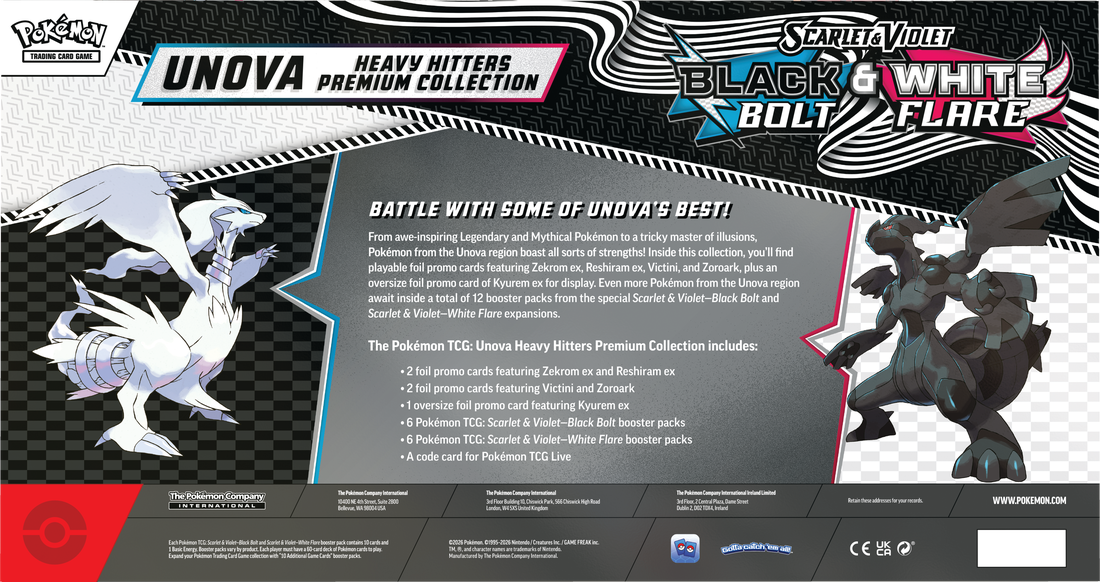 POKEMON SV10.5 UNOVA HEAVY HITTERS PREMIUM COLLECTION