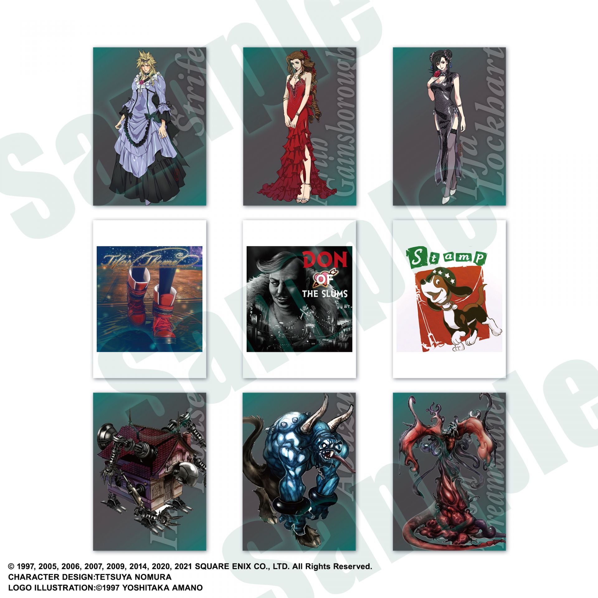 Final Fantasy TCG: Final Fantasy VII Anniversary Art Museum Digital Card Plus Display | 662248843896