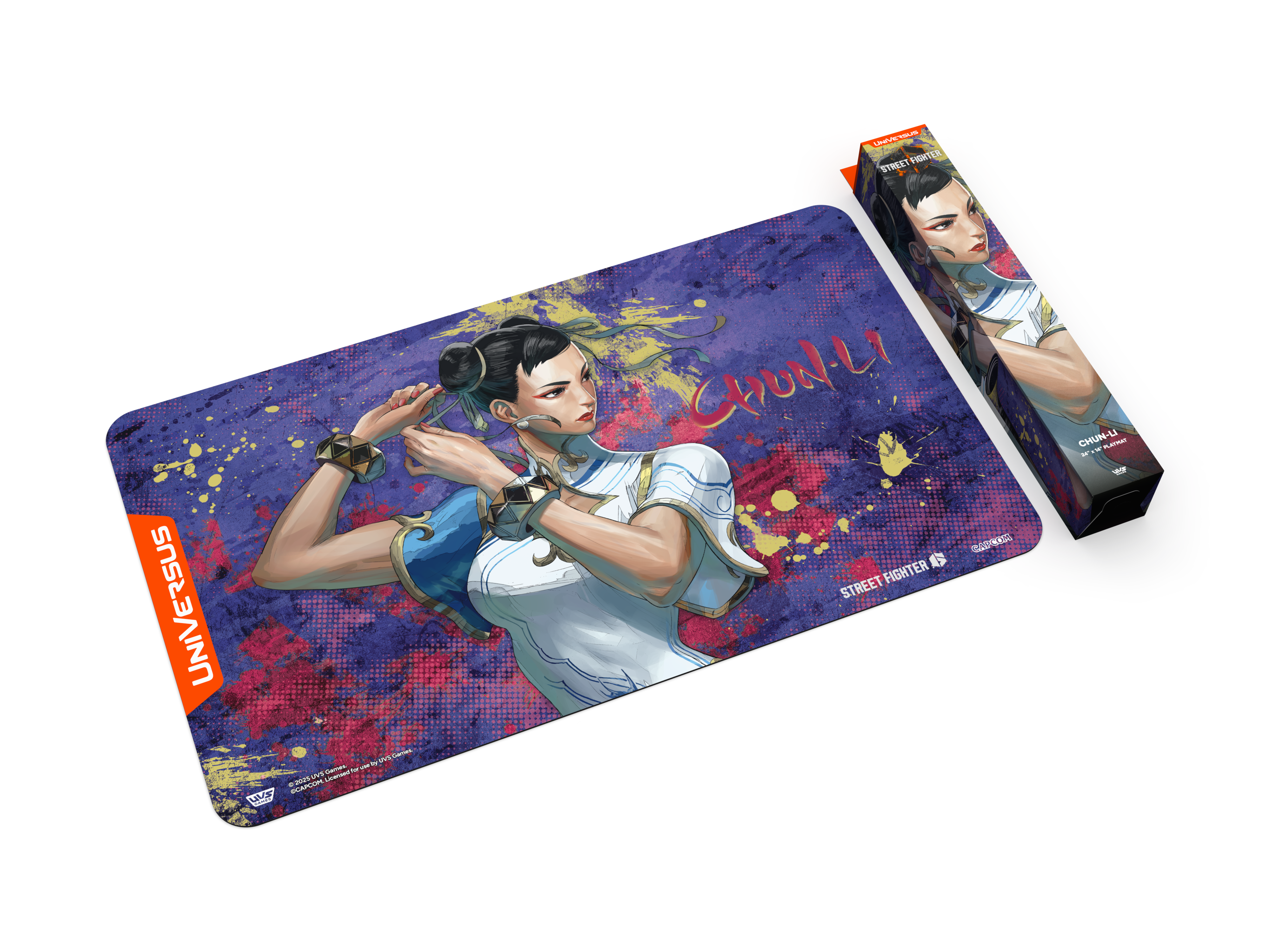 UniVersus CCG: Street Fighter 6 Challenger Series- Chun-Li Playmat | 810155272302