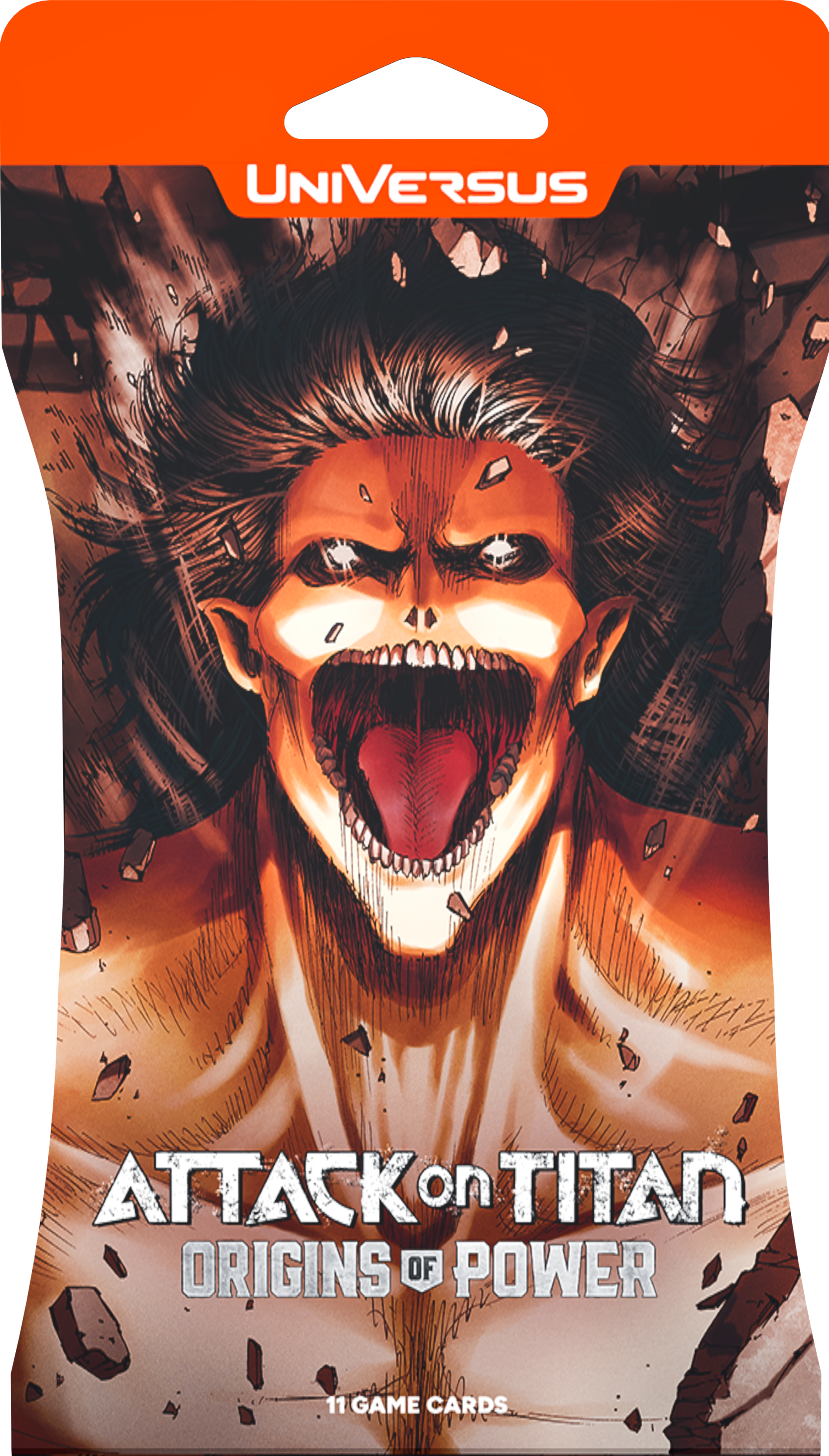 UniVersus CCG: Attack on Titan Origins of Power- Hanging Boosters | 810155271169