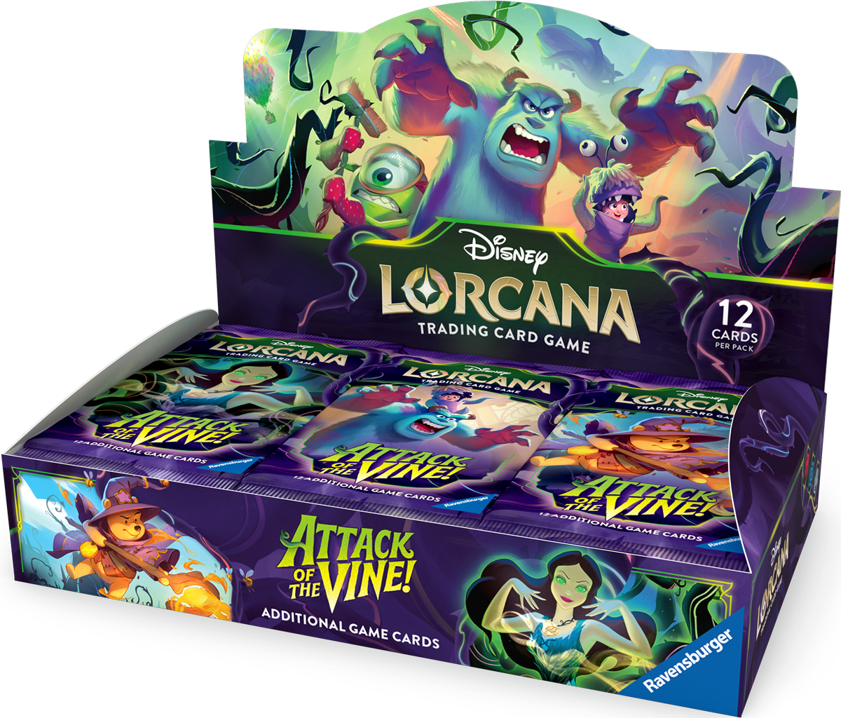 DISNEY LORCANA SET 13 ATTACK OF THE VINE! BOOSTER | 4050368900425