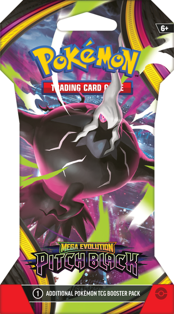 SLEEVED POKEMON ME05 PITCH BLACK PACK | 196214142756