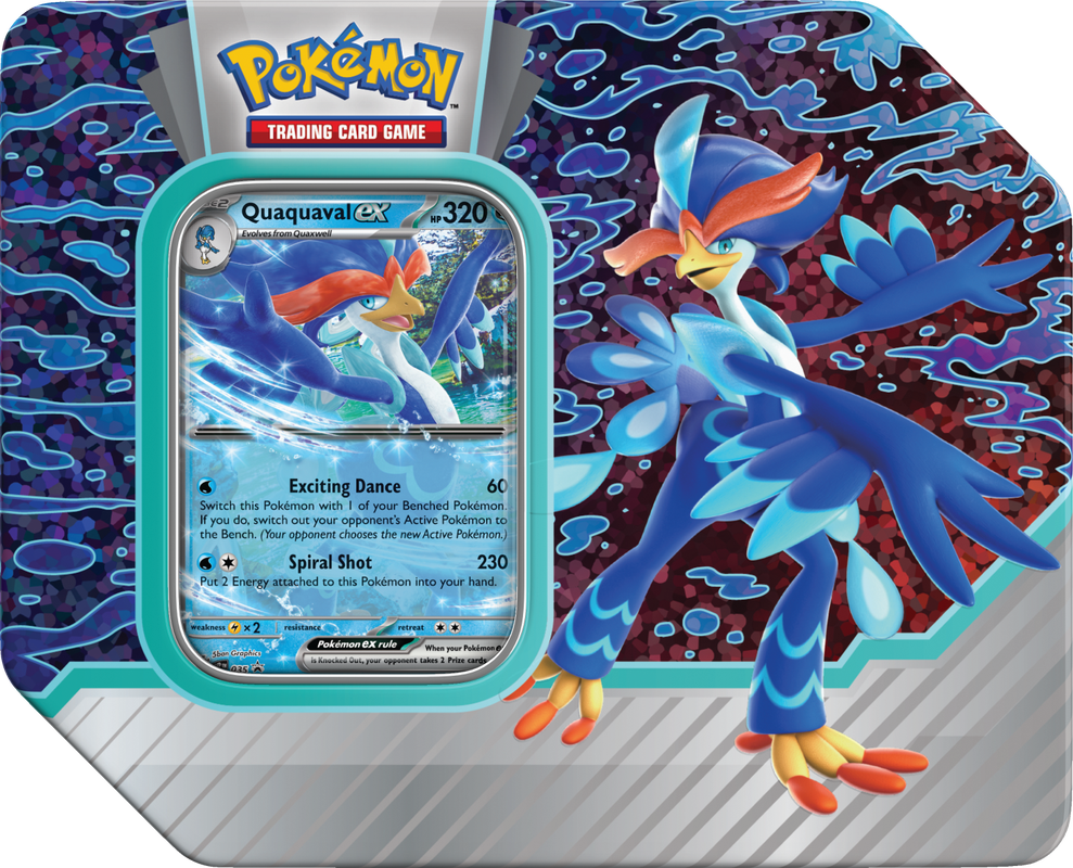 Pokemon Scarlet & Violet: Paldea Partners Tin -Quaquaval ex | 820650852930