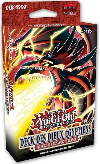 YGO FRENCH EGYPTIAN GOD DECKS SLIFER UNLTD | 083717860792