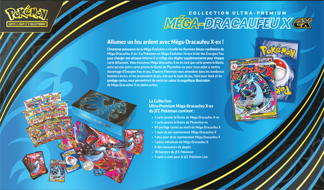 POKEMON FRENCH CHARIZARD X EX ULTRA-PREMIUM COLLECTION | 196214116931