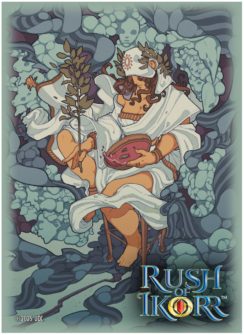 RUSH OF IKORR CG TEXTURED CARD SLEEVES ORACULAR VISIONS 65CT | 053334096805