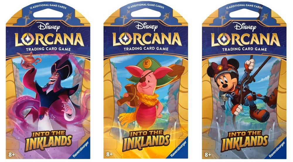 Disney Lorcana: Into the Inklands- Sleeved Booster Case | 4050368982902
