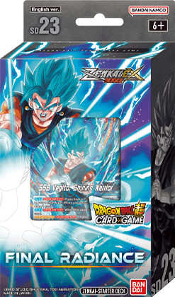 DBS ZENKAI SERIES 5 STARTER DECK 1 (6/8)(810059781344)(810059781344)