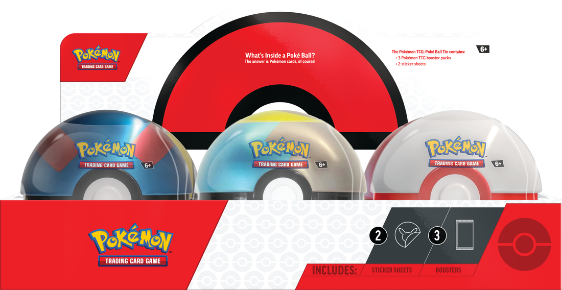 POKEMON POKE BALL TIN Q3 2024 | 820650413315