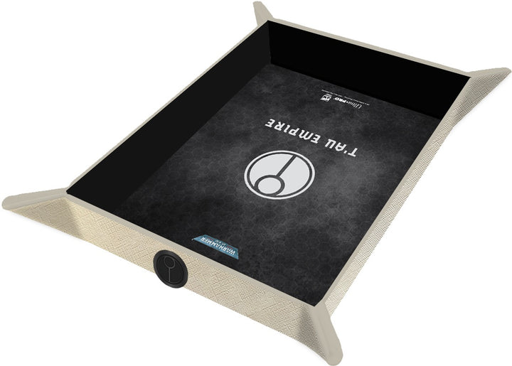 UP DICE FOLDABLE ROLLING TRAY WARHAMMER 40K PREMIUM T'AU EMPIRE CODEX ALIGNED | 074427165543