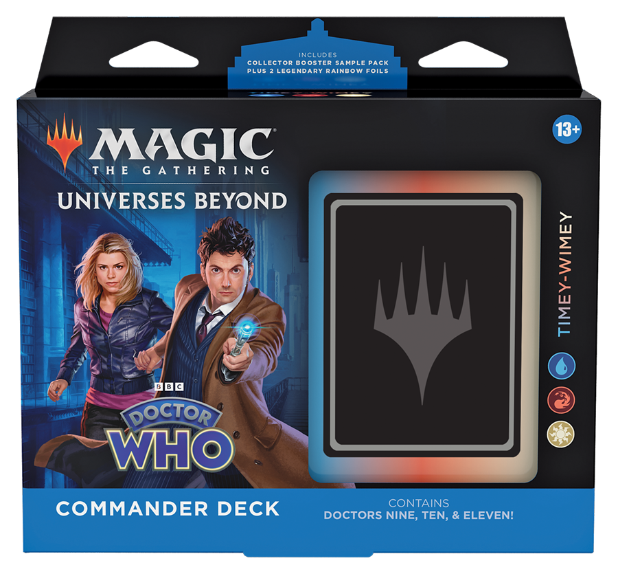 MTG: Universes Beyond- Doctor Who- Commander Deck Display | 195166228822
