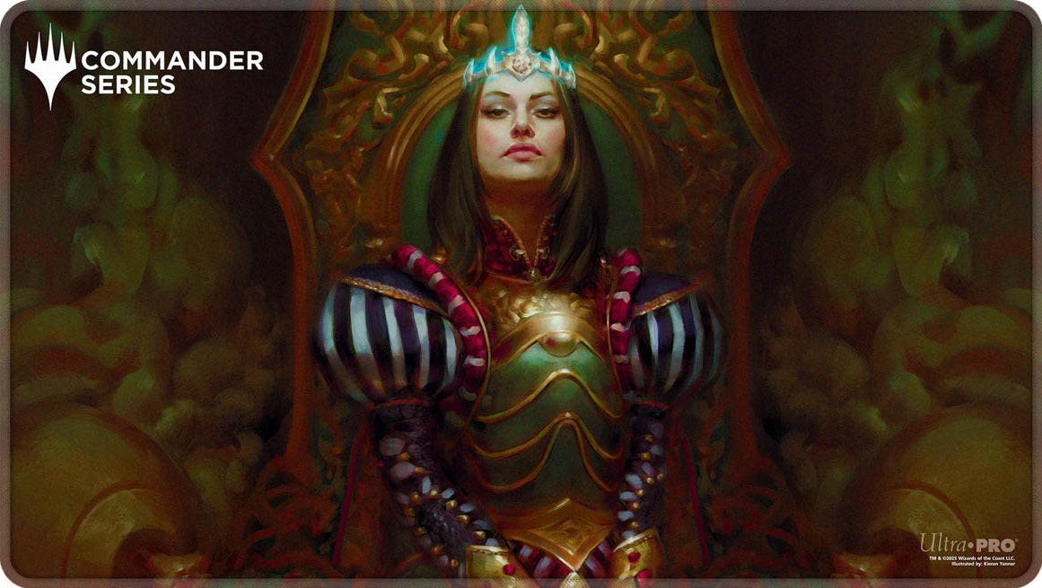 UP PLAYMAT MTG COMMANDER SERIES FAN VOTE 2 QUEEN MARCHESA STITCHED | 074427387860