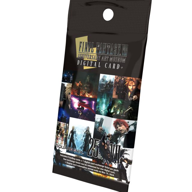 Final Fantasy TCG: Final Fantasy VII Anniversary Art Museum Digital Card Plus Display | 662248843896