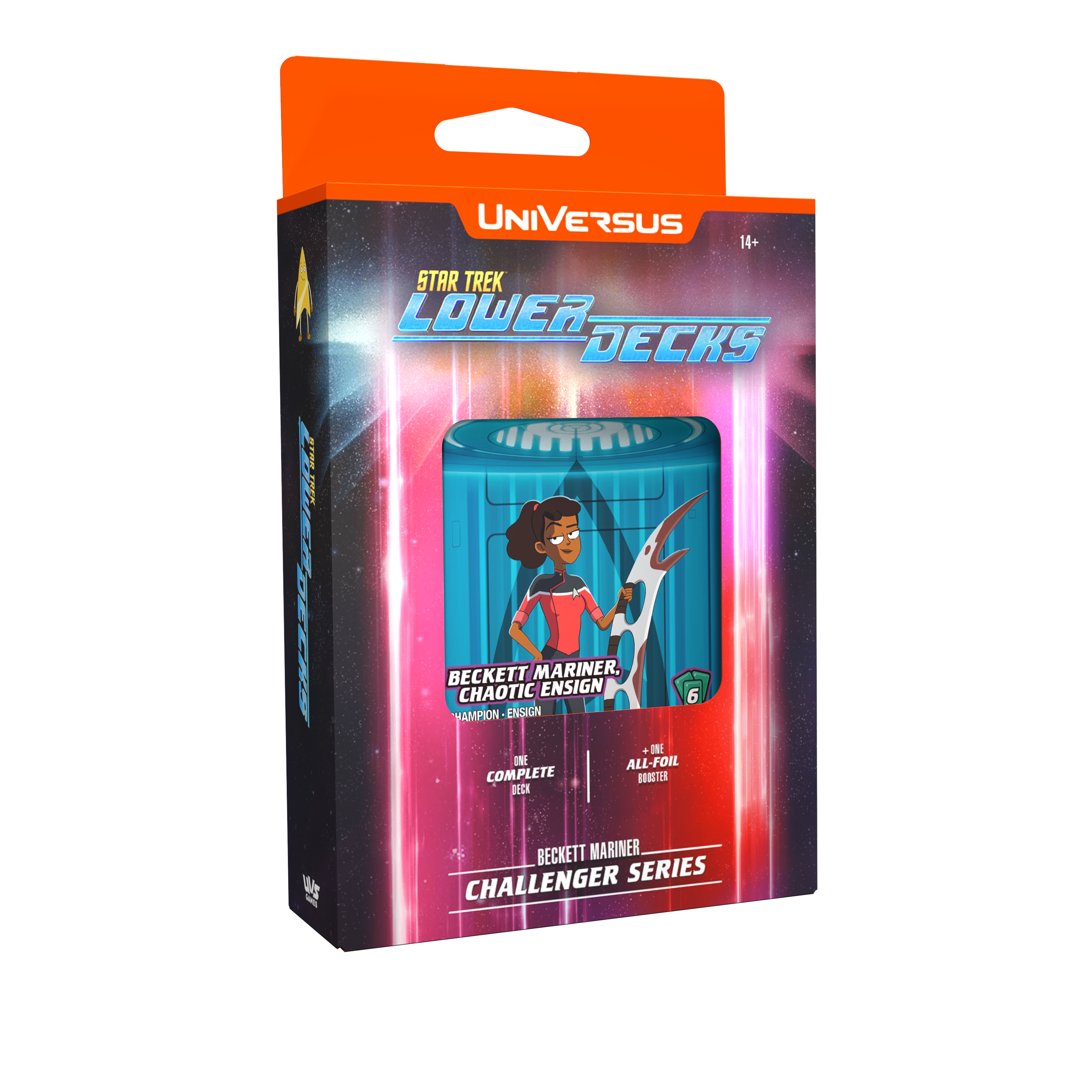 UniVersus CCG: Challenger Series Display- Star Trek Lower Decks Display | 810155271343
