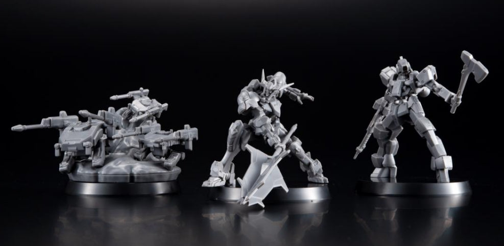 GUNDAM ASSEMBLE PC-01A PREMIUM COLLECTION SET 4CT DISPLAY | 810158836228