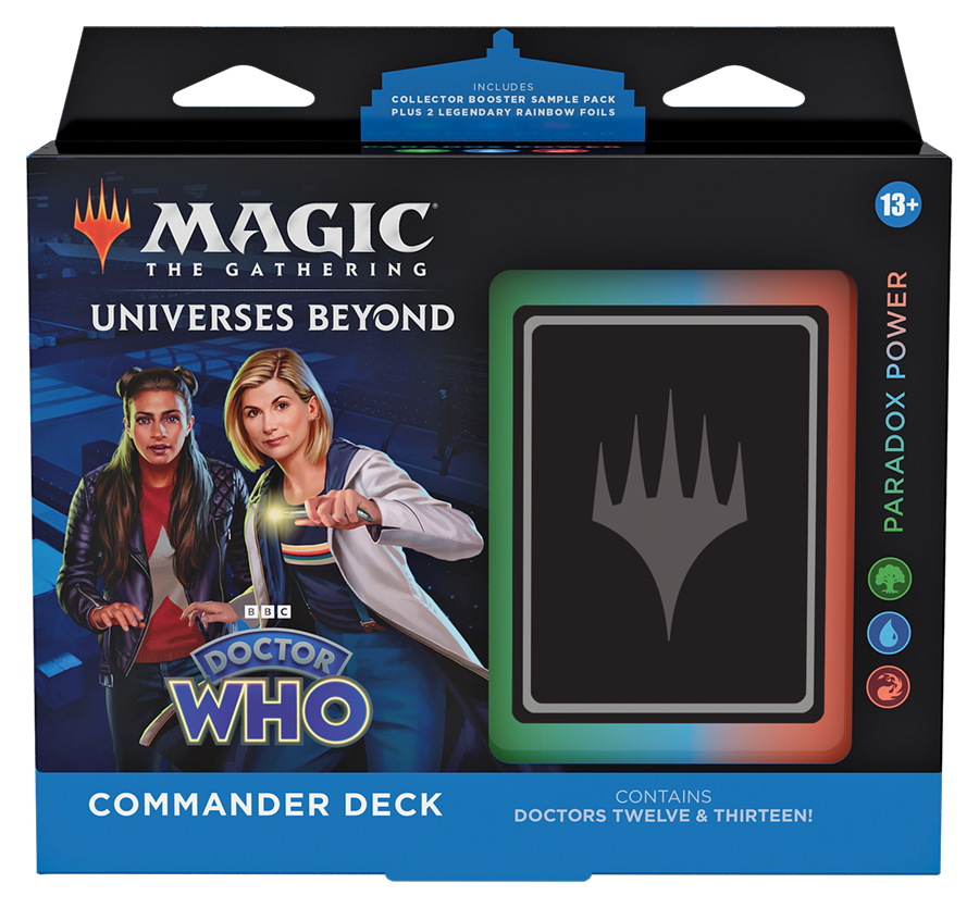 MTG: Universes Beyond- Doctor Who- Commander Deck Display | 195166228822
