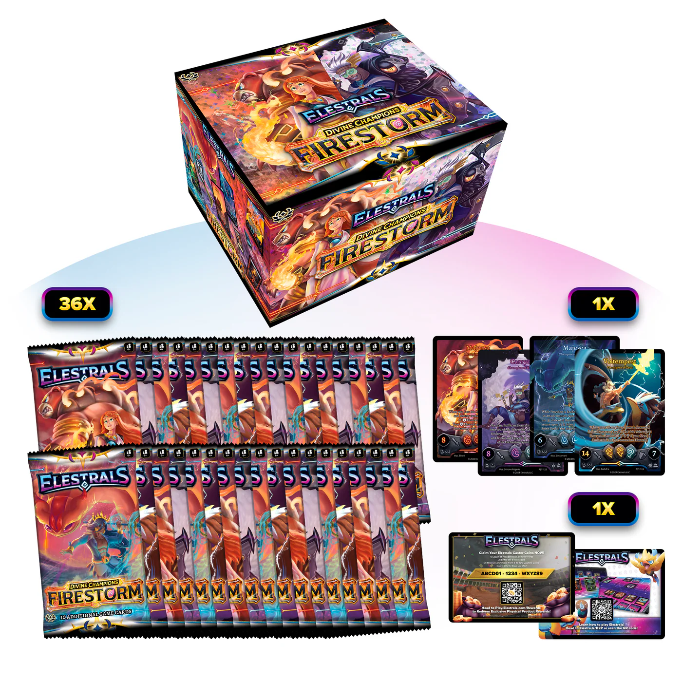 ELESTRALS FIRESTORM BOOSTER BOX | 810148651152