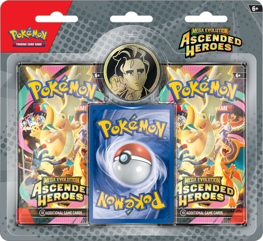 POKEMON ME2.5 ASCENDED HEROES 2-PACK BLISTER COLLECTION ERIKA/LARRY | 196214131781