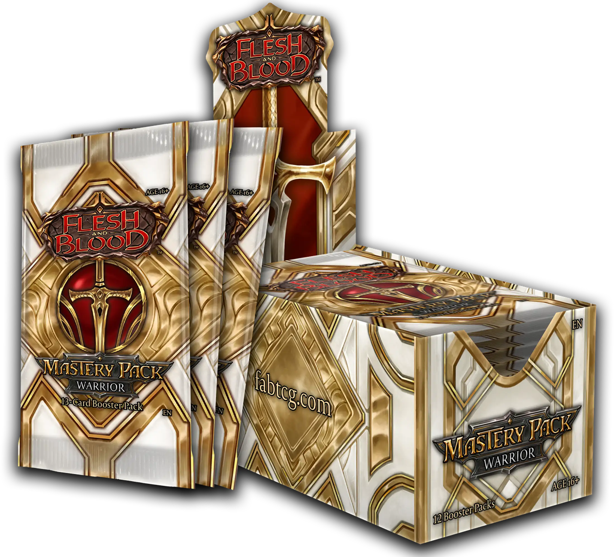 FLESH AND BLOOD MASTERY PACK WARRIOR BOOSTER | 09421037054681