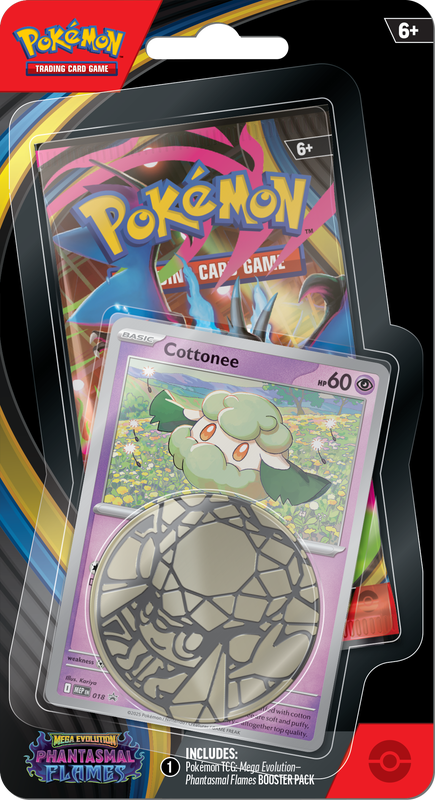 POKEMON ME02 PHANTASMAL FLAMES CHECKLANE BLISTER | 10-10189-108