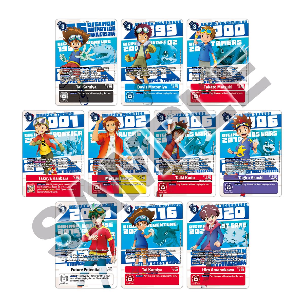 DIGIMON CG PB20 ANIMATION SERIES 25TH ANNIVERSARY SET | 4582769775048