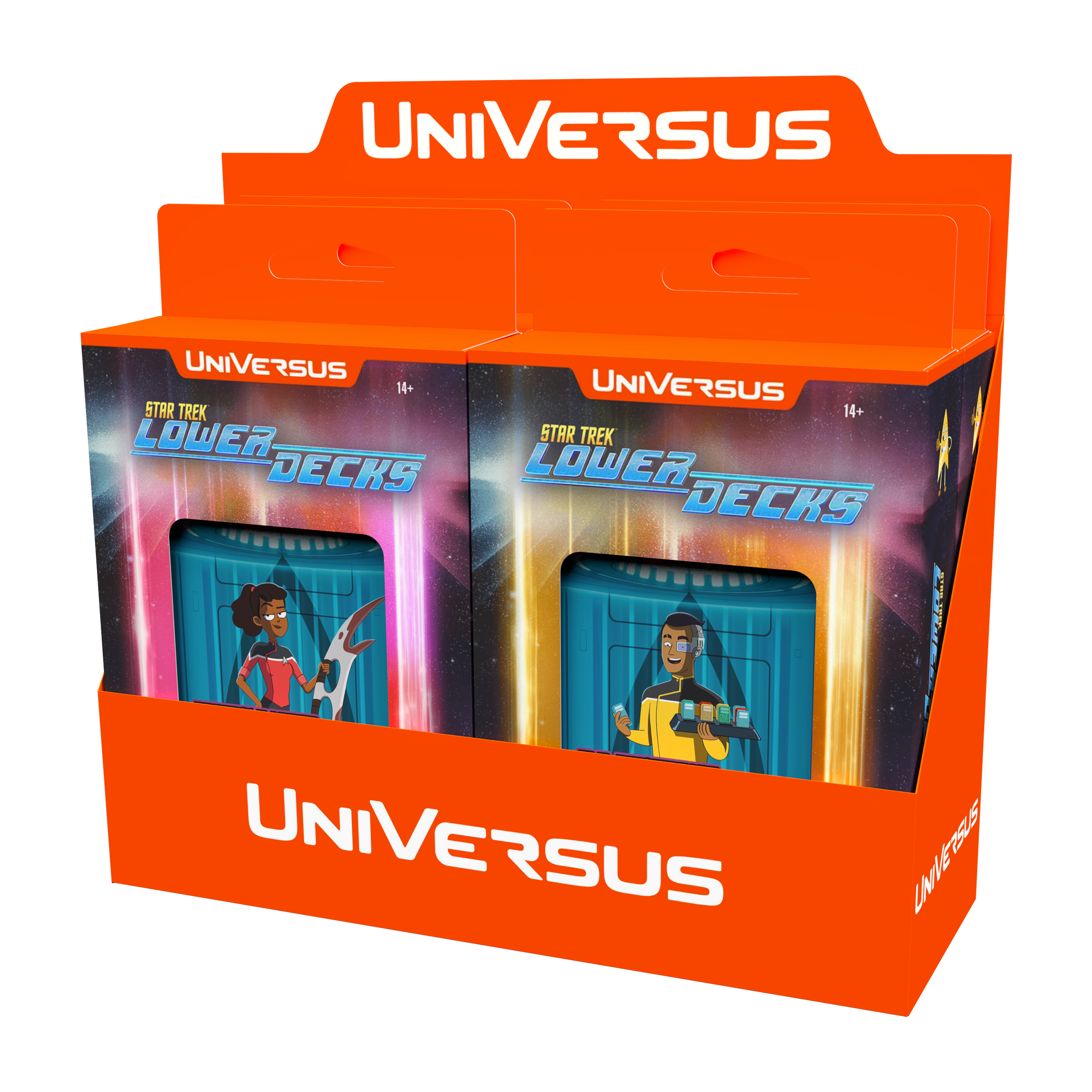 UniVersus CCG: Challenger Series Display- Star Trek Lower Decks Display | 810155271343