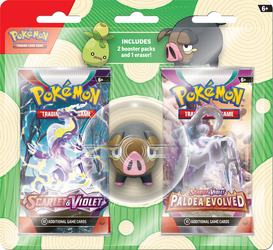 Pokemon TCG: Back to School 2023 Eraser Blister(820650852497)