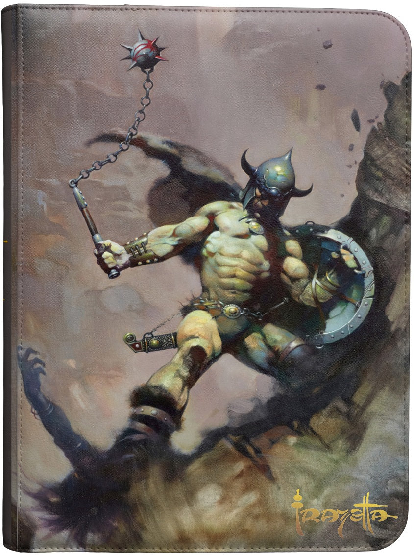UP ZIP BINDER PRO 9PKT FRANK FRAZETTA WARRIOR WITH BALL AND CHAIN | 744271675300