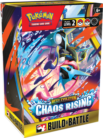 POKEMON ME04 CHAOS RISING BUILD & BATTLE BOX DISPLAY | 196214154148